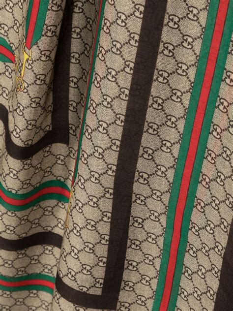 gucci tørklæde silke